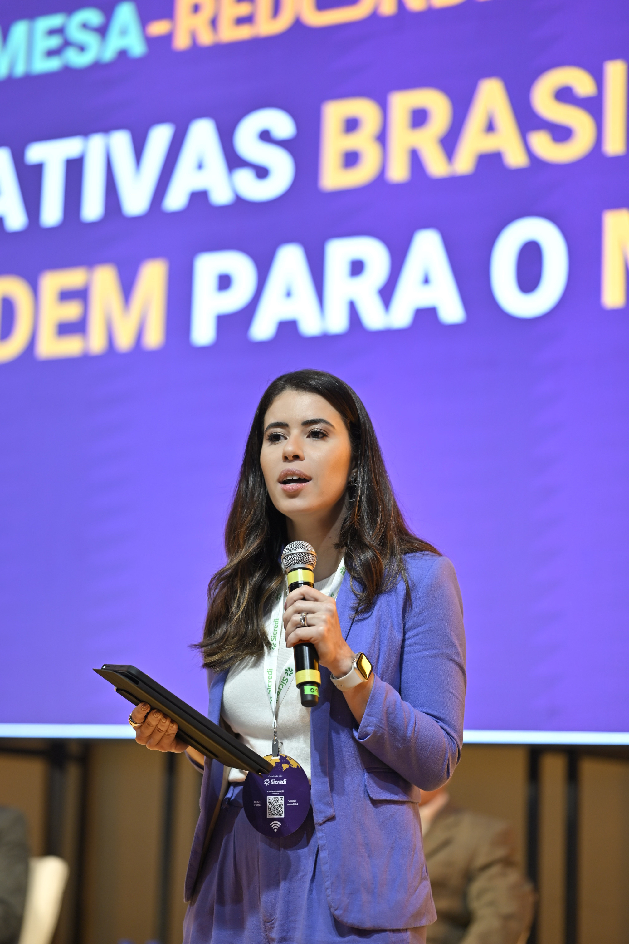 Fabíola Nader Motta, durante o 9º Congresso Nacional das Mulheres do Agronegócio