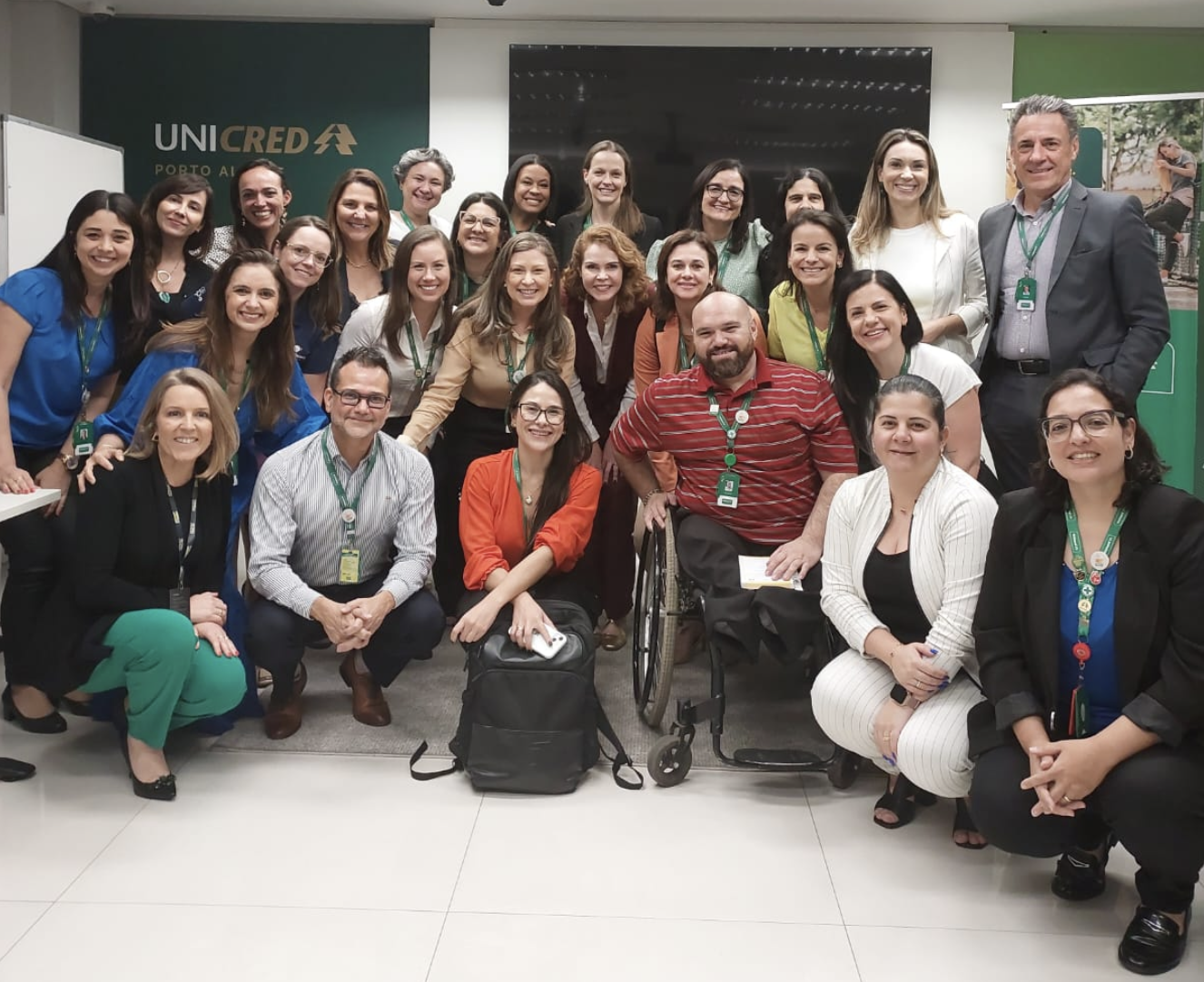 Cooperativistas de POA no Workshop sobre inclusão, diversidade e equidade