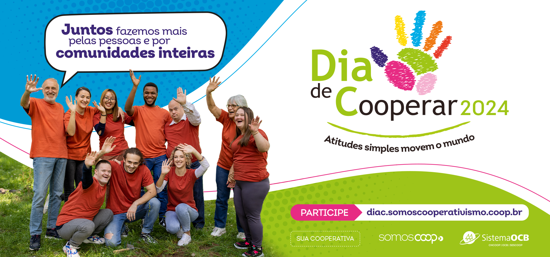 Dia C: cooperativas promovem solidariedade em todo o Brasil