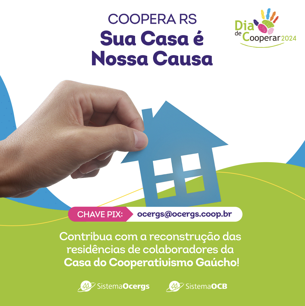 Campanha visa arrecadar fundos junto aos cooperativistas de todo o Brasil