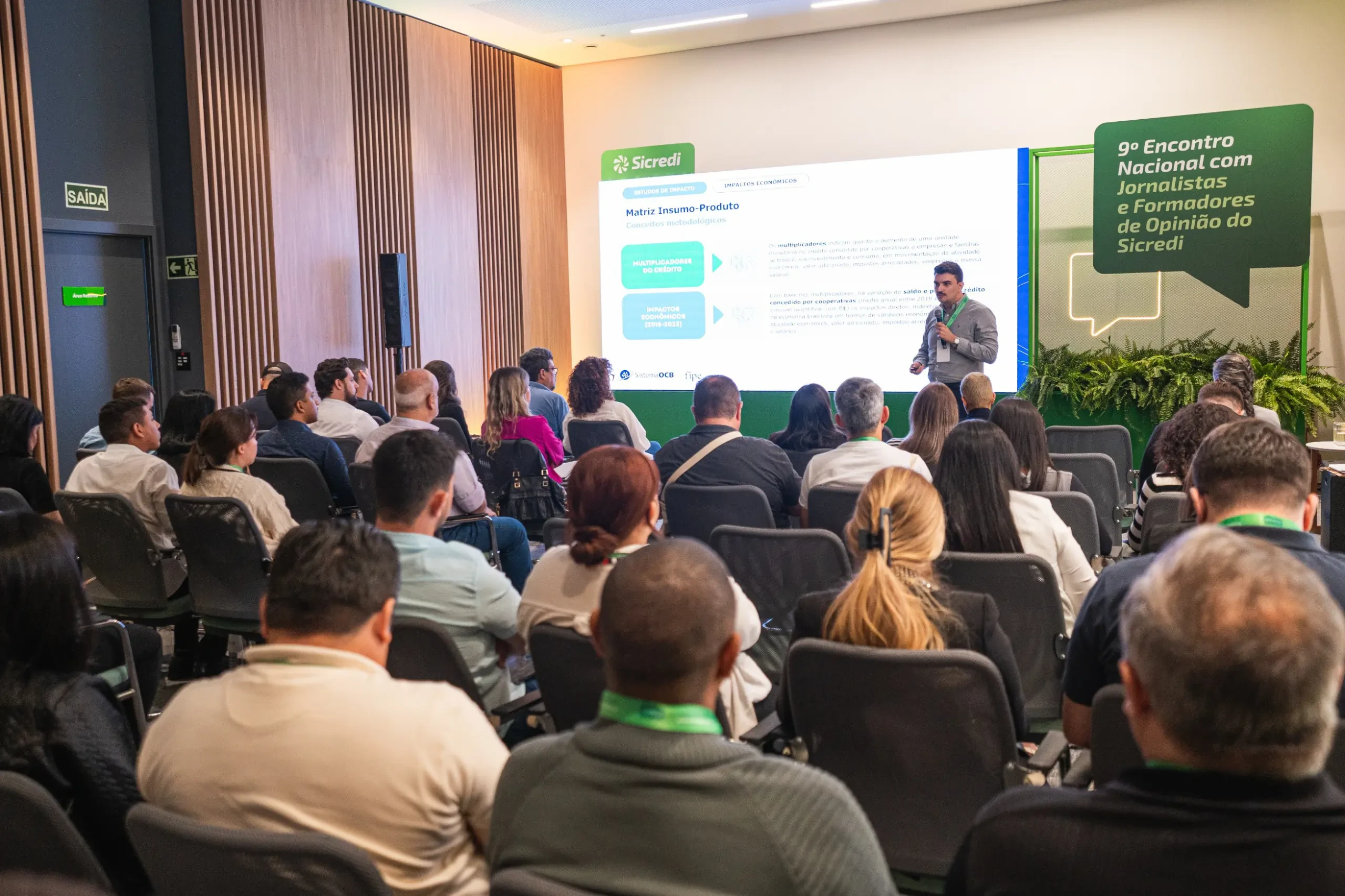 Encontro com jornalistas destaca impactos do coop de crédito 