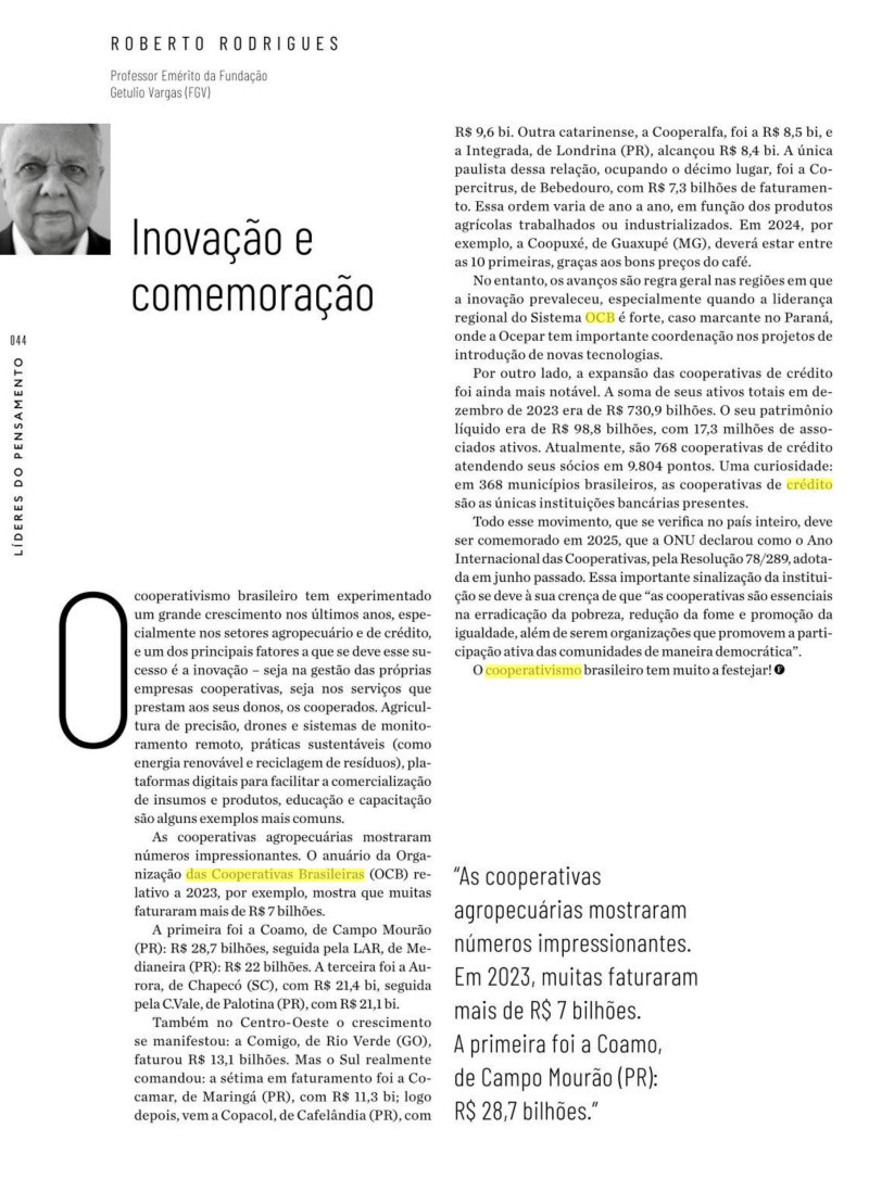 Artigo publicado na Forbes