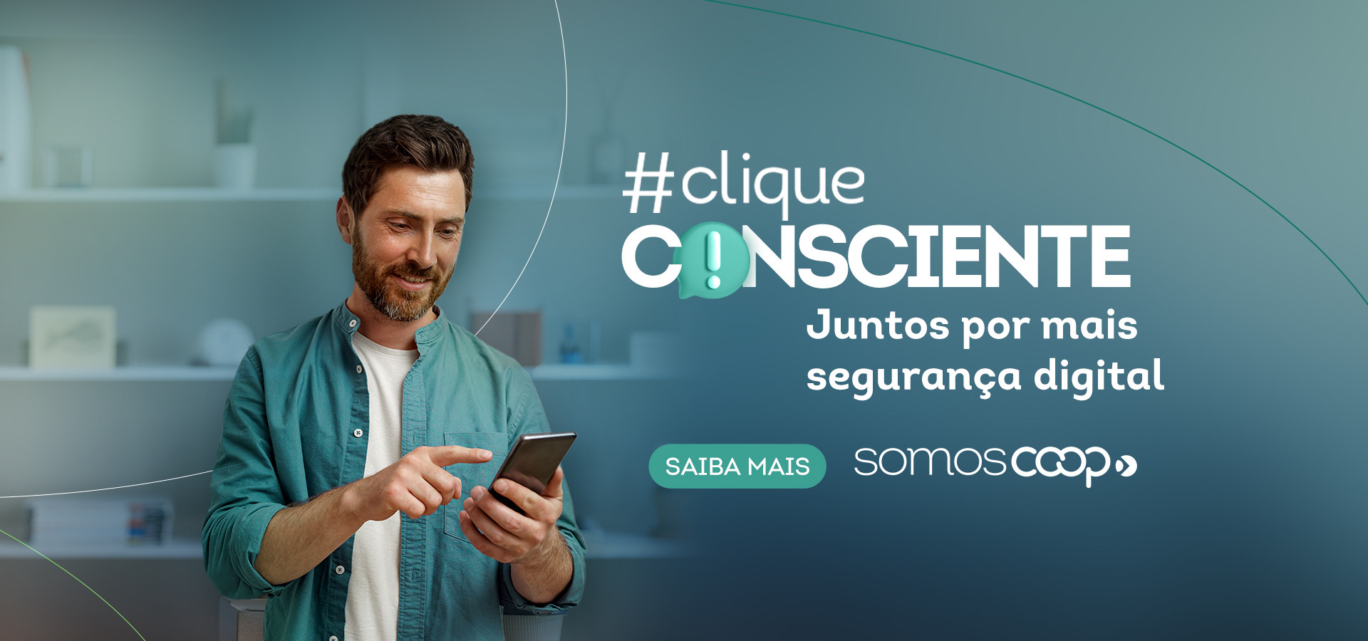 #CliqueConsciente: coops de crédito se unem contra golpes digitais 