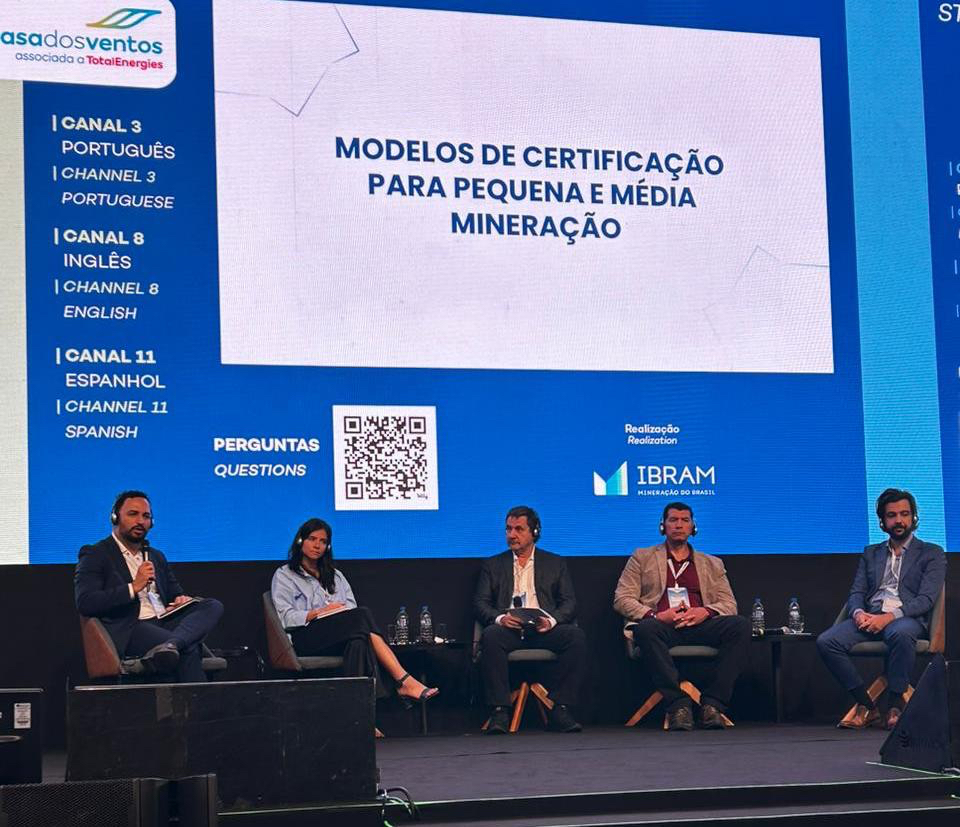 Painel que contou com presença de representante do Sistema OCB tratou sobre os Modelos de Certificação para Pequena e Média Mineração