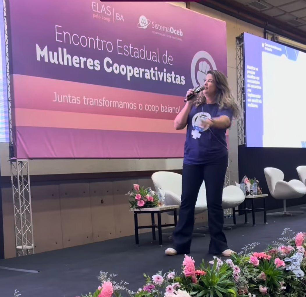 Hellen Beck, representante do Sistema OCB