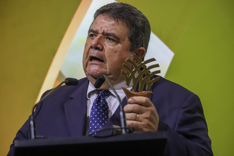 Presidente Márcio é homenageado com Prêmio CNA Agro Brasil 2024