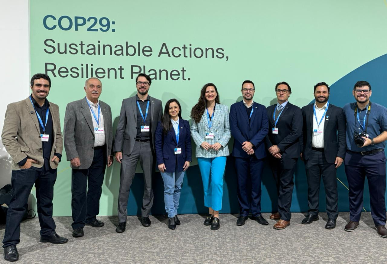 Representantes do Sistema OCB e do BNDES se reuniram durante a COP29