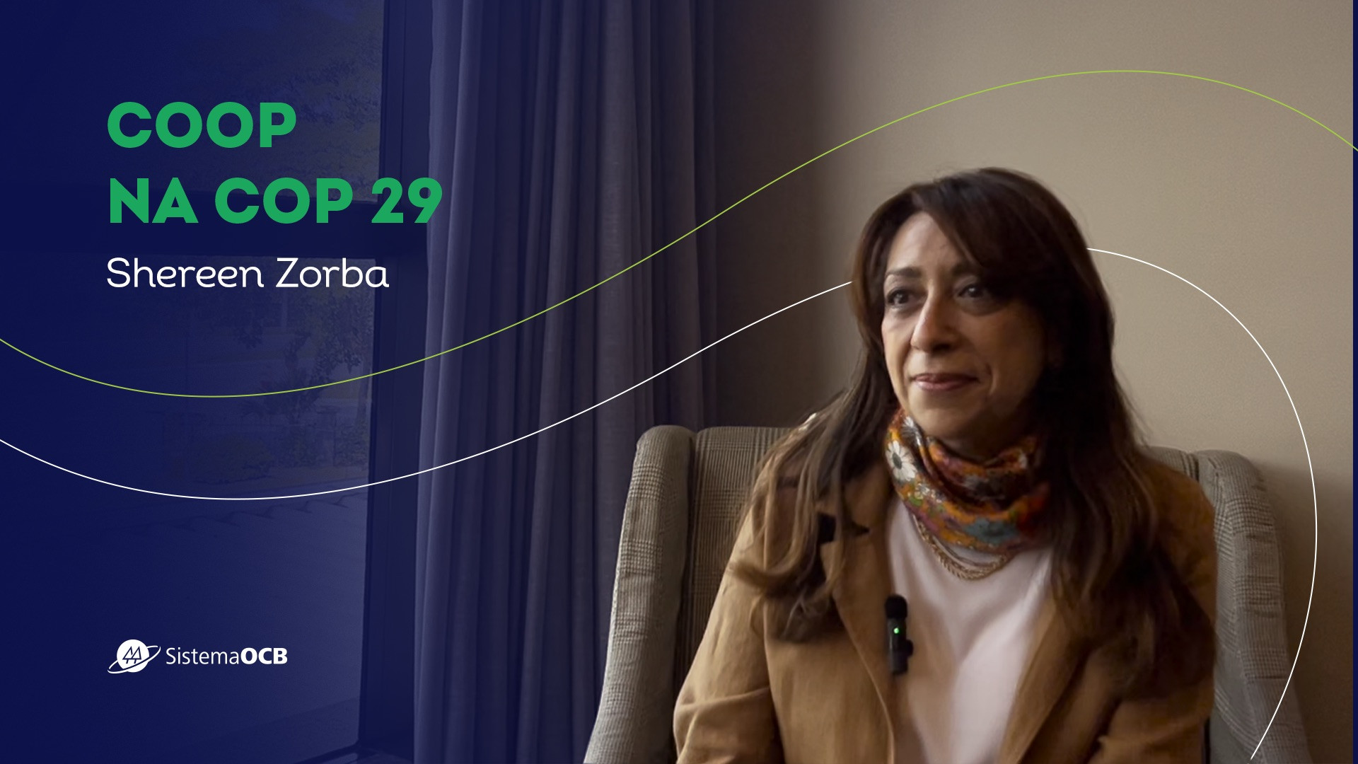 Shereen Zorba ressalta importância do coop para a sustentabilidade 