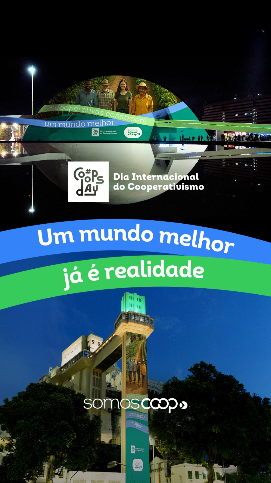 CoopsDay projeção em Brasília